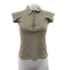プロポーション ボディドレッシング PROPORTION BODY DRESSING ポロシャツ 半袖 3 M～L 緑 カーキ /YIのサムネイル