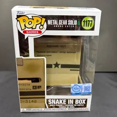 【国内正規品・未開封】ファンコ ポップ メタルギア スネーク イン ボックス 1177 フィギュア FUNKO POP Metal Gear Snakeのサムネイル