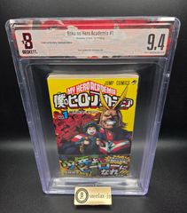 BGS 9.4 나의 히어로 아카데미아 My Hero Academia 1권 Vol.1 초판 1st Printing 띠 Obi Beckett Graded Manga Book 감정제 만화 JUMP Collector 2014