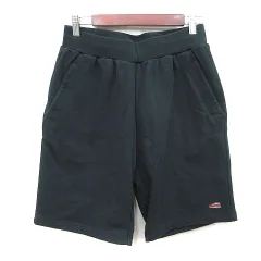 ニューバランス NEW BALANCE ショートパンツ ハーフ スウェット L 黒 ブラック /YIのサムネイル