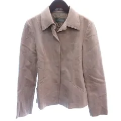デプレ DES PRES トゥモローランド ステンカラージャケット 総裏地 ウール カシミヤ混 ベージュ /AUのサムネイル