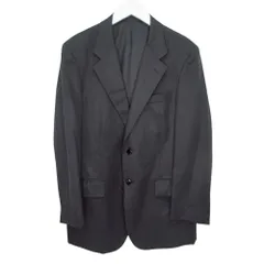 クリスチャンオジャール CHRISTIAN AUJARD オム HOMME 長袖 テーラードジャケット ウール 格子柄 A5 Mサイズ相当 ダークグレー系 k38541 0418のサムネイル