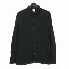 アンドゥムルメステール ANN DEMEULEMEESTER オリゾンティ 本人期 ストライプ シャツ 長袖 S ブラック 黒 2801M 国内正規のサムネイル