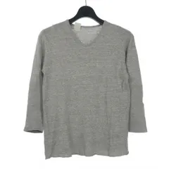 ミスターハリウッド N.HOOLYWOOD Vネック カットソー Tシャツ 七分袖 36 グレー 101-CS10のサムネイル