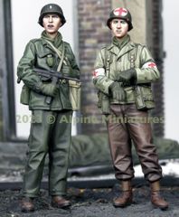 ドラゴンモデルズ製米陸軍第4歩兵師団 バズーカチーム2体セット(箱無し