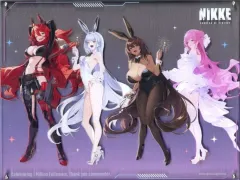 【中古】キャンバスボード・キャンバスアート 集合(4人) レイヤードグラフ 「勝利の女神：NIKKE」