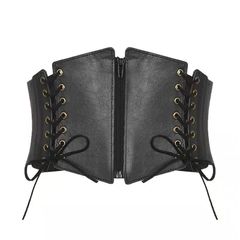 [Brand New] [Belle Iza Bella] Lace-up Women's Belt, Corset Belt, Buckle Belt, Wide Belt, Cute, Gothic Lolita Costume, Belt, Adorable, Stylish, Halloween Costume, Gothic Lolita, Lolita Cosplay