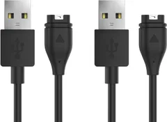 新着商品 【2本セット】 MoKo ガーミン用充電ケーブル USB チャージケーブル 1m 充電器 データ転送 急速充電 Vivoactive6/5/4/3、Fenix8/7/7S/7X/6/5、Forerunner970/570/265/265S/165/9のサムネイル