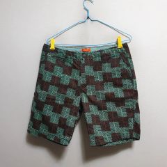 極美品！レミレリーフ ショートパンツ コーデュロイ スタッズ オレンジ