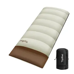 収納パック付き コンパクト 夏用 アウトドア 夏用 冬用 キャンプ用品 冬用 車中泊 オールシーズン 寝袋 防災グッズ 1.4/1.8/2.5KG 布団セット 来客用布団 シュラフ 快適温度-15-17℃ Topfinelのサムネイル