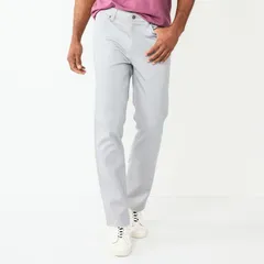 ソノマ メンズ ボトムス カジュアルパンツ Mensonoma Goods For Life Flexwear StraightFit 5Pocket Everyday Pant Light Grey グレーのサムネイル