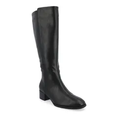 ジャーニー レディース シューズ ブーツ・レインブーツ Journee Devri Womens KneeHigh Boots Black ブラック