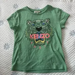 KENZO キッズ 半袖Tシャツ グリーン 5A/110のサムネイル