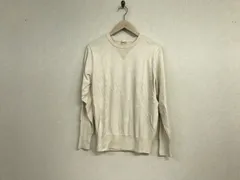 本物ジャーナルスタンダードJOUNALSTANDARDホームステッドコットンクルーネックニット長袖TシャツロンTメンズサーフアメカジストリートミリタリービジネススーツモードドレスゴルフオフホワイト白M日本製のサムネイル