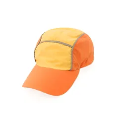 【中古】エルメス HERMES ナイロンポリウレタン ネバダライン キャップ 帽子 オレンジxライトオレンジ【サイズM】【メンズ】のサムネイル