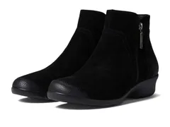 プロペット レディース シューズ ブーツ・レインブーツ Propet Waverly Black Suede ブラックのサムネイル