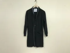 本物エストネーションESTNATIONコットンポリロング丈カーディガンニット長袖TシャツロンTメンズサーフアメカジストリートミリタリービジネススーツモードドレスゴルフ黒ブラックSのサムネイル