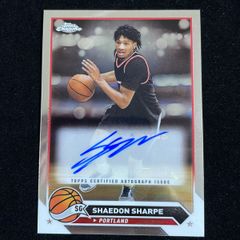 Shaedon Sharpe NBA AUTO & /99 | Mercari