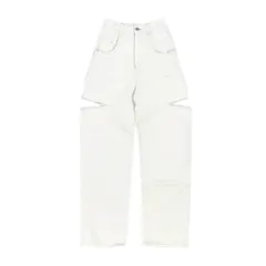 マルタンマルジェラ スラッシュ ディテール デニムジーンズ SS1LA0106 レディース ホワイト MARTIN MARGIELA【中古】 【アパレル・小物】のサムネイル