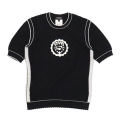 シャネル ココマーク 23C コットン×ポリウレタン 半袖ニット/トップス 