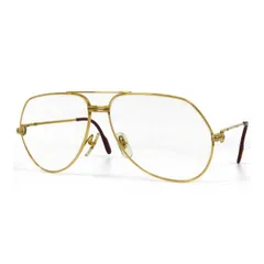 カルティエ トリニティ ヴィンテージ アイウェア ユニセックス ゴールド ブラウン CARTIER【中古】 【アパレル・小物】のサムネイル