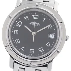 エルメス HERMES CL6.710 クリッパー デイト クォーツ メンズ _956037のサムネイル