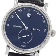 クロノスイス Chronoswiss CH1423 デルフィス ジャンピングアワー レトログラード 自動巻き メンズ 良品 箱付き_962916のサムネイル