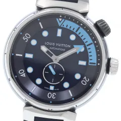 ルイ・ヴィトン LOUIS VUITTON QA121 タンブール ストリート ダイバー 自動巻き メンズ 箱付き_960018のサムネイル