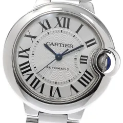 カルティエ CARTIER W6920071 バロンブルー MM 自動巻き ボーイズ 保証書付き_963155 カルティエ CARTIER W6920071 バロンブルー MM 自動巻き ボーイズ