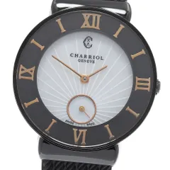シャリオール CHARRIOL ST30.1 サントロペ スモールセコンド クォーツ レディース 良品 _962376のサムネイル