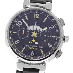 ルイ・ヴィトン LOUIS VUITTON Q1021 タンブール ルイヴィトンカップ レガッタ フライバック クロノグラフ 自動巻き メンズ _930798のサムネイル