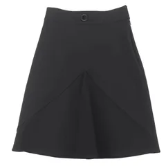 極美品☆HERMES エルメス 23SS 3E0315DJ 膝丈 フレアスカート デザインスカート ブラック 36 フランス製 正規品 レディースのサムネイル