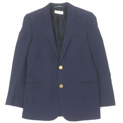 希少サイズ トムブラウン Thom browne 紺ブレ 金ボタン ユニセックス