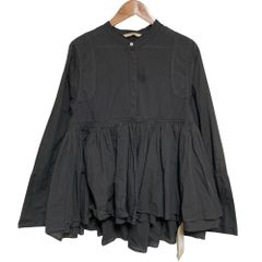 curensologyウールミックスボイルフリルブラウス グレー - メルカリ
