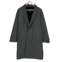 良品 ATON エイトン NYLON PEAKED LAPEL COAT ポケットラペルコート 2 カーキ レディース 古着 中古 USEDのサムネイル