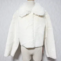 未使用 23AW Eimy Istoire エイミーイストワール コンビファージャケット 1123510031-0 サイズM オフホワイト レディース 古着 中古 USEDのサムネイル