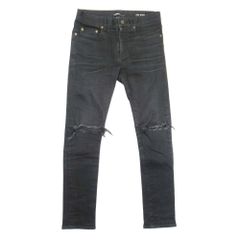 SAINT LAURENT エディ期 DO2 ニークラッシュスキニーデニム - メルカリ