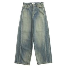 未使用 ROTOL ロトル Triple Seams 6P Denim Wide Damage トリプル