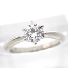 新品仕上げ済 MIKIMOTO ミキモト 0.43ct ダイヤモンド ダイヤ 6号 リング Pt950 E SI1 指輪 ソリテール ソリティア 4973のサムネイル