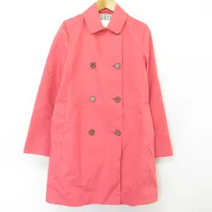 良品 MACKINTOSH PHILOSOPHY マッキントッシュフィロソフィー ゴム引きコート サイズ36 ピンク レディース 古着 中古 USEDのサムネイル