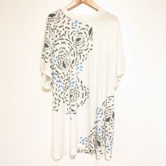 HIROKO KOSHINO ヒロココシノ 墨絵 ドルマンシルエット チュニック
