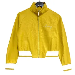 美品 FOXEY NEW YORK フォクシーニューヨーク ARENA BLOUSON アリーナブルゾン ジップアップ ジャケット 41636 38 イエロー レディース 古着 中古 USEDのサムネイル