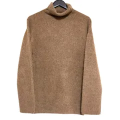 united bamboo ユナイテッドバンブー カシミヤ タートルネック 長袖 ニット セーター サイズ2 ブラウン レディース 古着 中古 USEDのサムネイル