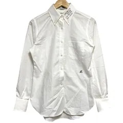美品 マディソンブルー L/S SHIRT MESSAGE メッセージシャツ MB999-5009 サイズS ホワイト レディース 古着 中古 USEDのサムネイル