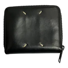 良品 Maison Margiela メゾンマルジェラ 4ステッチ コンパクトウォレット S55UI0197 ブラック メンズ レディース 古着 中古 USEDのサムネイル