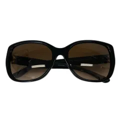 良品 TORY BURCH トリーバーチ サングラス アイウェア 度無し TY7086 55□18-135 ブラウン レディース 古着 中古 USEDのサムネイル