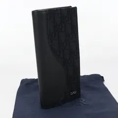 DIOR ディオール 2つ折りロングウォレット サドル 2ADBC330YKS_H03E 長財布二折/ディオールオブリーク【中古】 メンズのサムネイル