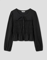 OHOTORO Ginger Blouse BLACK ジンジャーブラウス - メルカリ