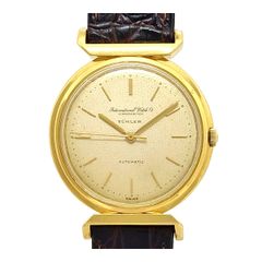 IWC シャフハウゼン K18 金無垢 自動巻 オールドインター 稼働 - メルカリ
