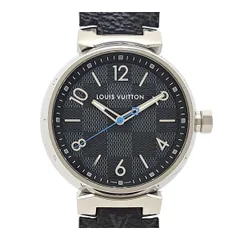ルイヴィトン タンブール ダミエグラフィット QA073 クオーツ ステンレススティール メンズ LOUIS VUITTON【中古】 【時計】のサムネイル